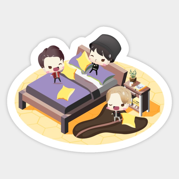 BTS Bedroom Sticker by Fovo Shop